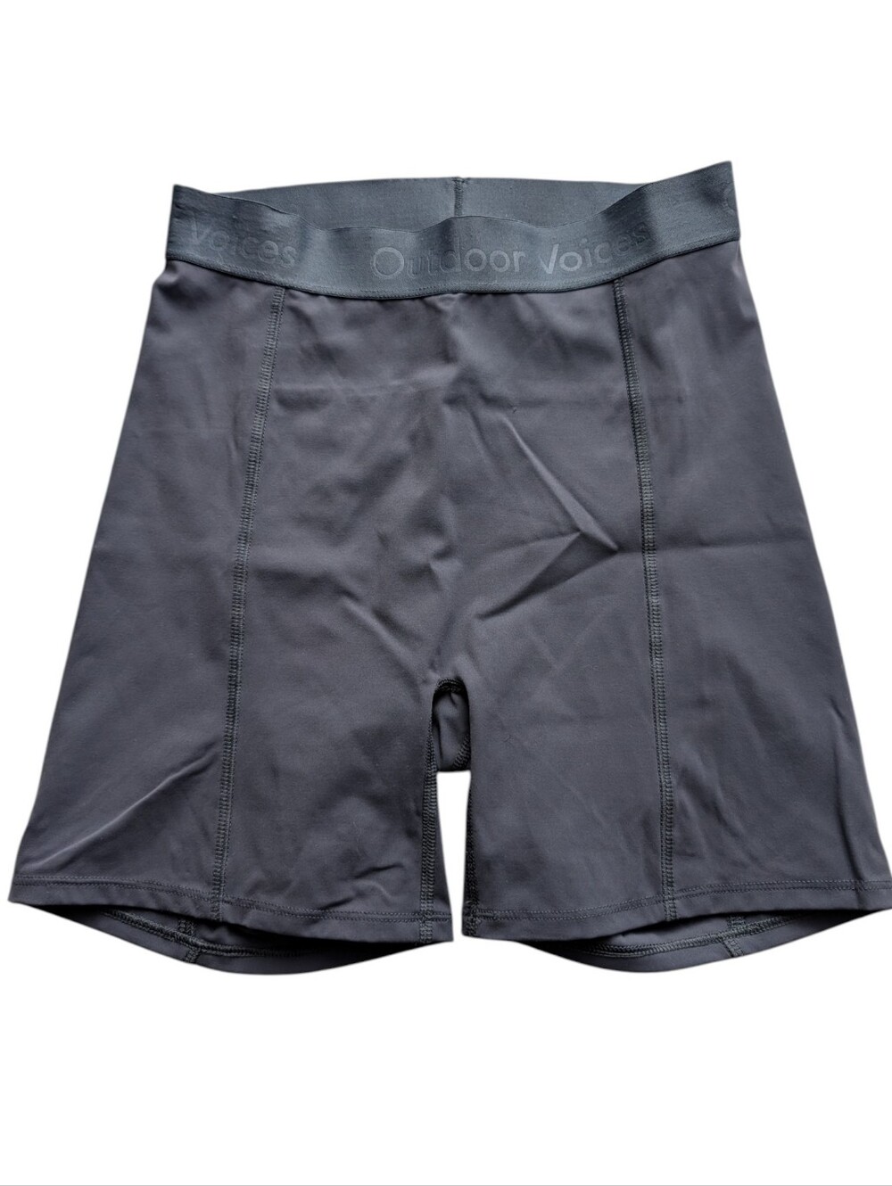 Outdoor Voices TechSweat Shorts Bike Compression Running Athletic Small Navy - Picture 2 of 7